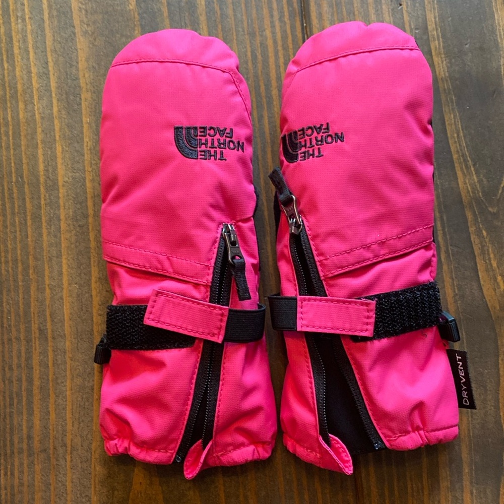 North Face toddler mittens